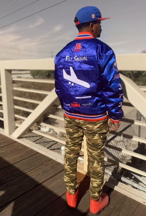 FLY CASUAL "Buffalo's Own" Bomber Jacket