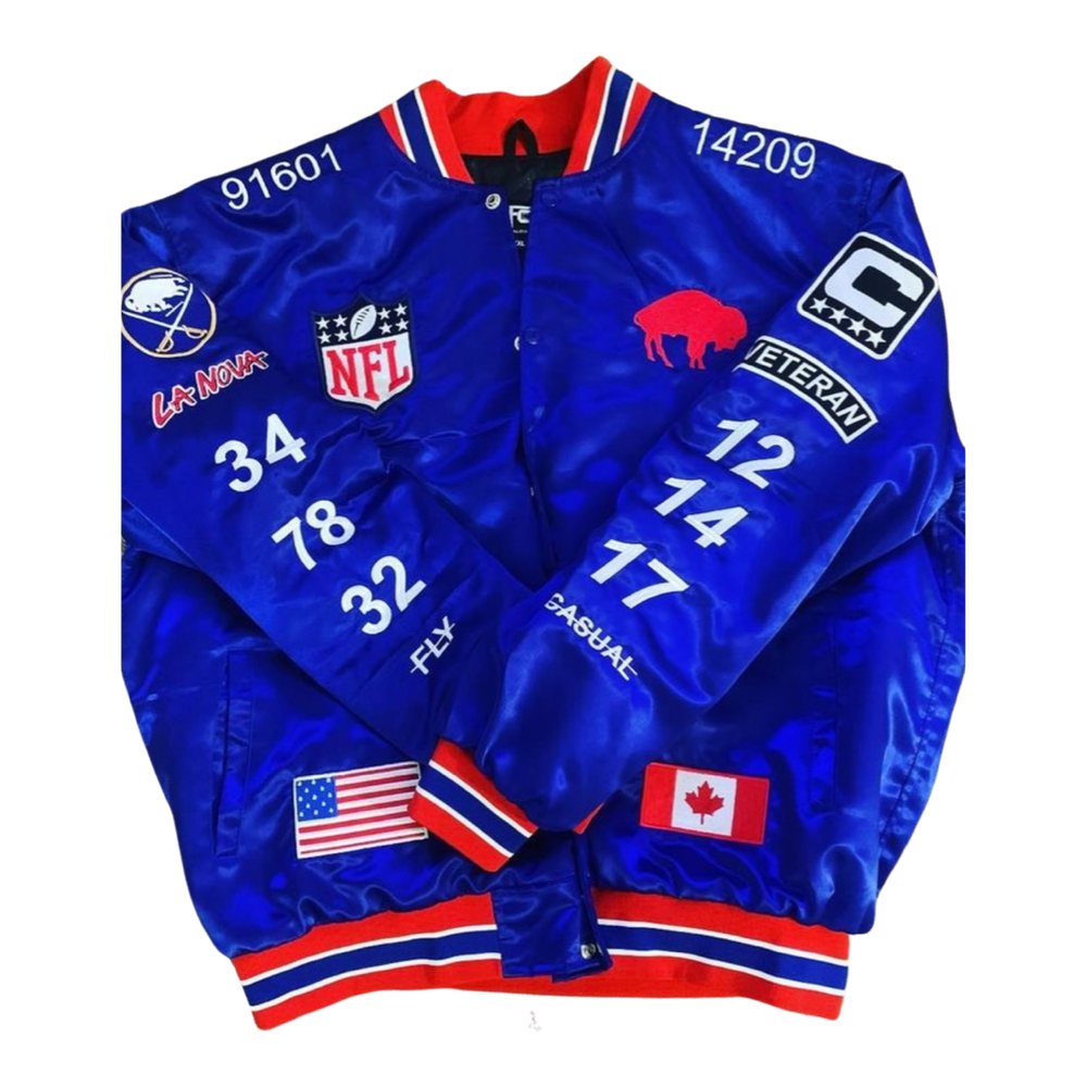 FLY CASUAL "Buffalo's Own" Bomber Jacket