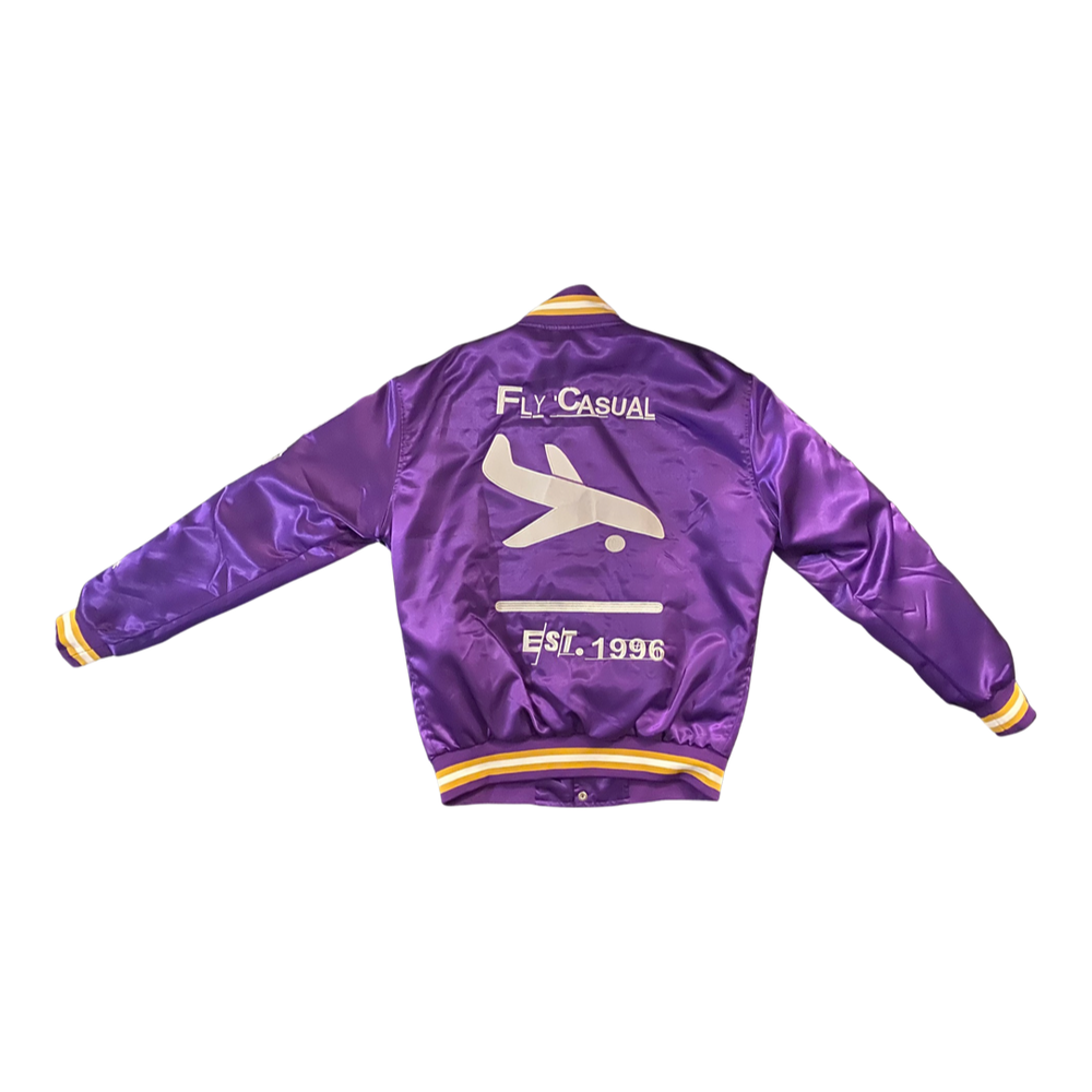 “FLY CASUAL” Lakers Championship Commemorative BOMBER JACKET