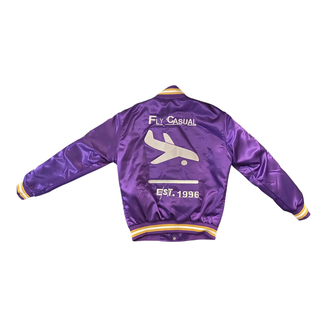 “FLY CASUAL” Lakers Championship Commemorative BOMBER JACKET