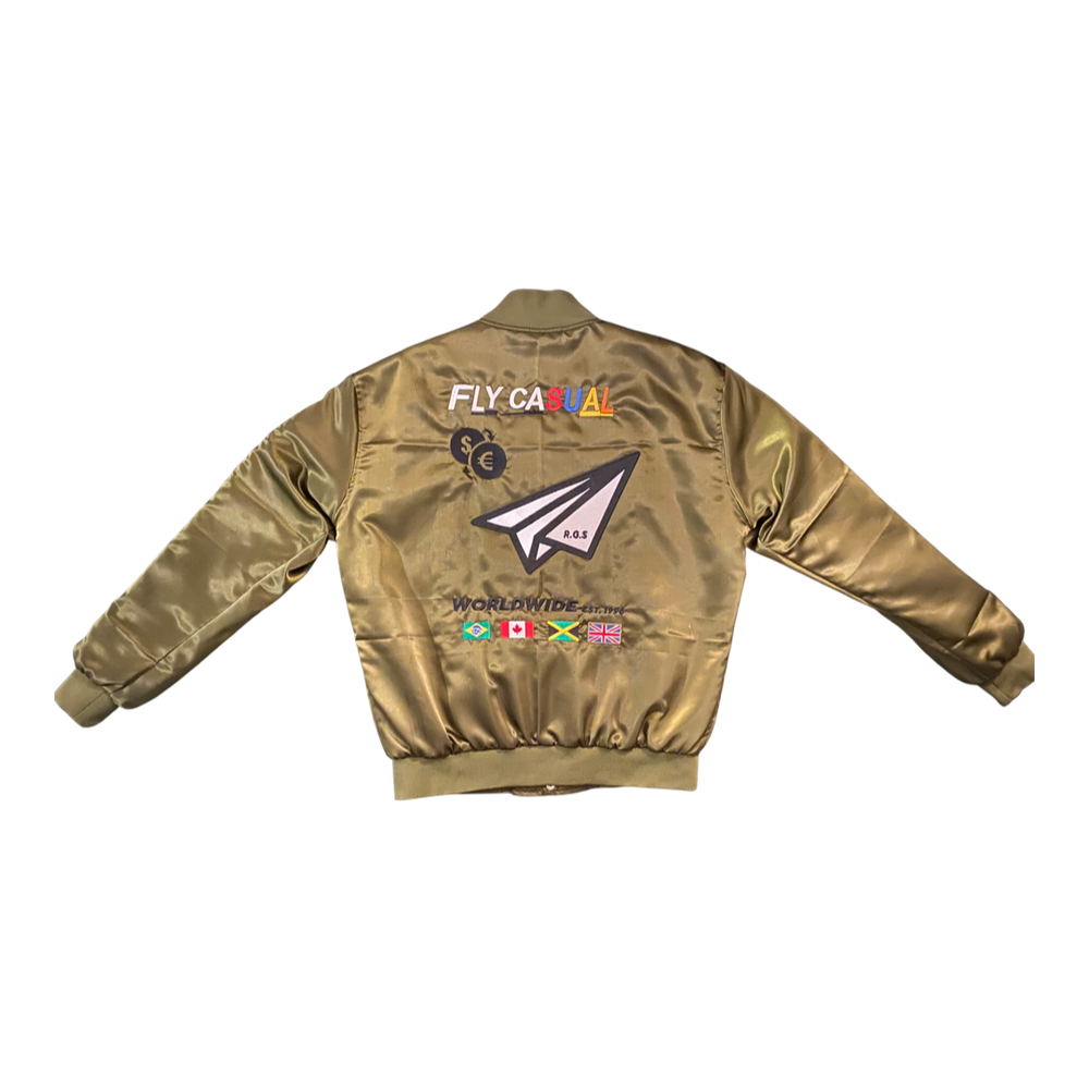 FLY CASUAL "SIGNATURE" BOMBER