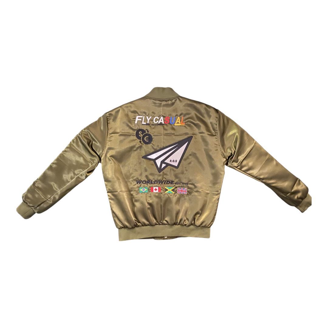 FLY CASUAL "SIGNATURE" BOMBER