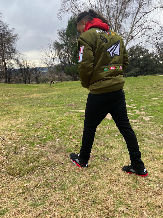 FLY CASUAL "SIGNATURE" BOMBER